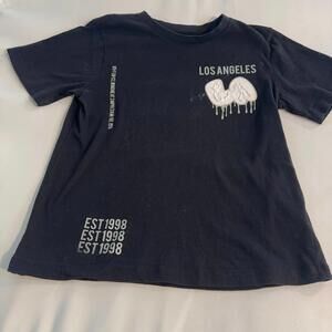 t-shot boys 14-16 black cotton City of angels 22 street